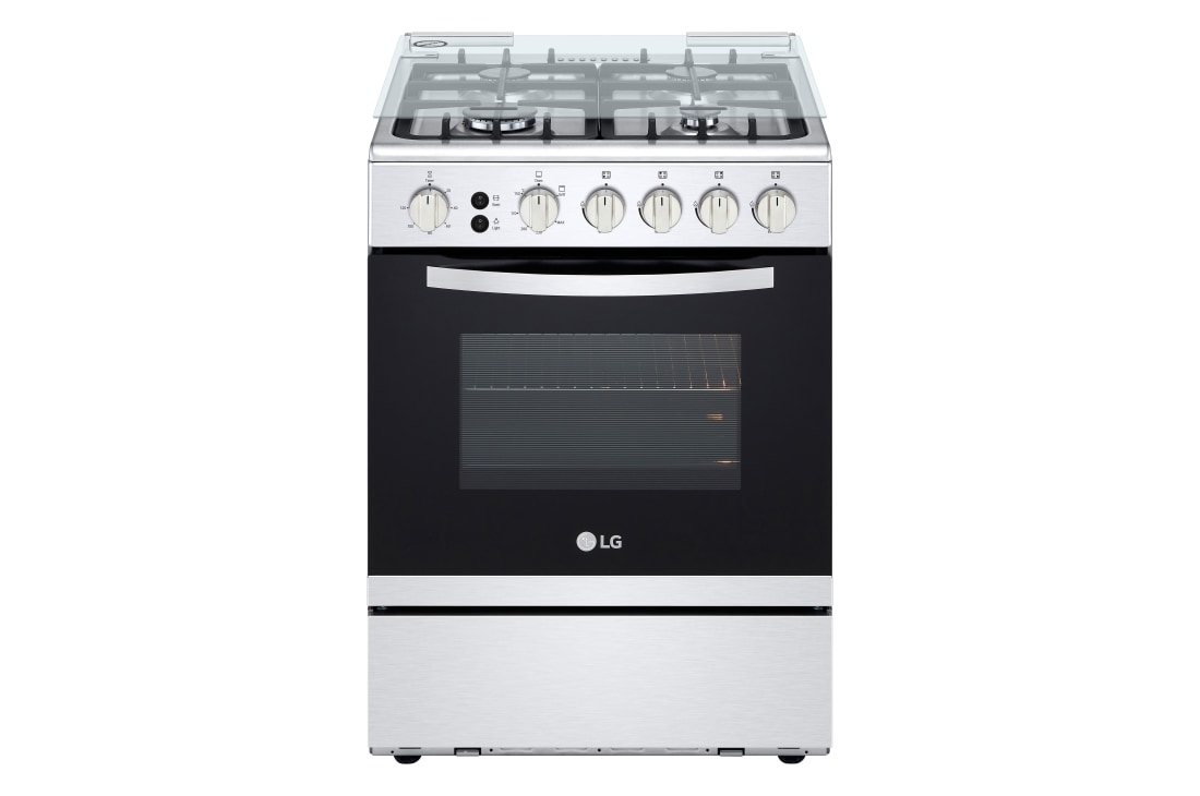 CUISINIERE LG 4FEUX 60X60 SILVER FA211RMA